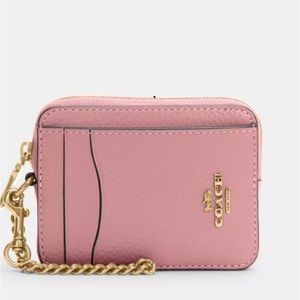 Coach Zip Card Case NEW